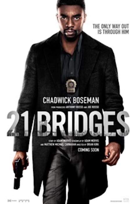 21 Bridges: 2019 US action thriller film by Brian Kirk