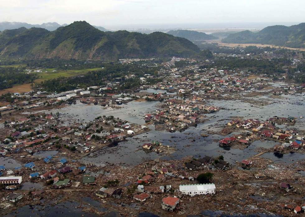 2004 Indian Ocean earthquake and tsunami: Earthquake and subsequent tsunami in the Indian Ocean