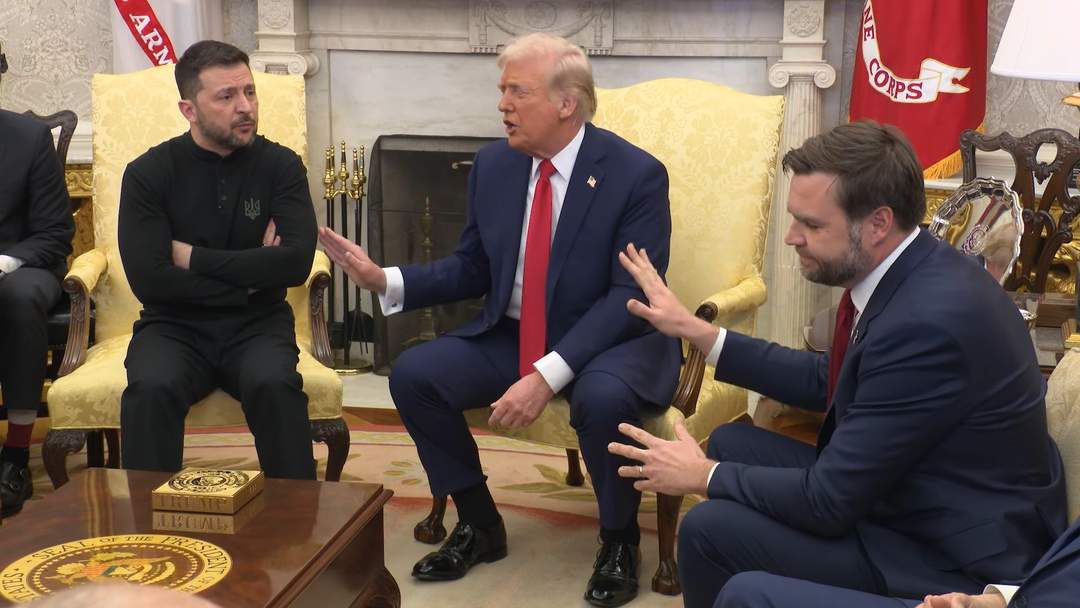 2025 Trump–Zelenskyy Oval Office meeting: Meeting between the presidents of Ukraine and the U.S.