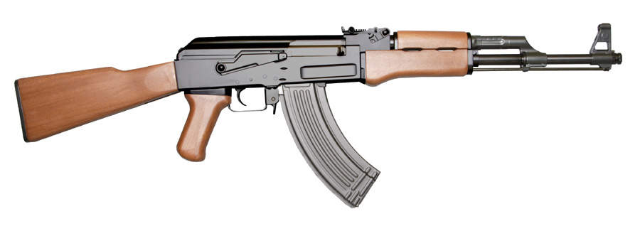 AK-47: Soviet 7.62×39mm assault rifle