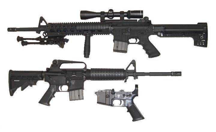 AR-15–style rifle: Class of semi-automatic rifles