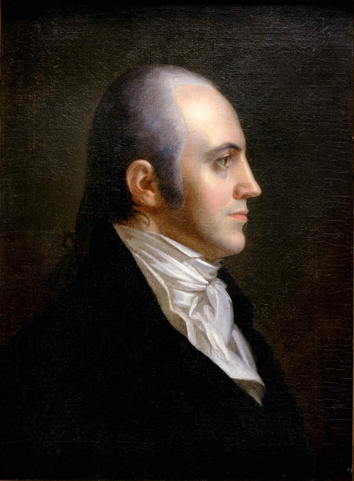 Aaron Burr: Vice president of the United States from 1801 to 1805