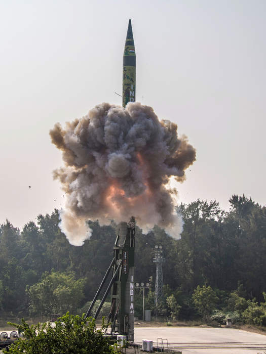Agni-V: Indian road-mobile ICBM