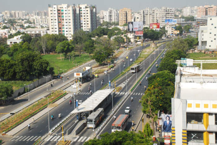 Ahmedabad Bus Rapid Transit System: Bus rapid transit system in Ahmedabad