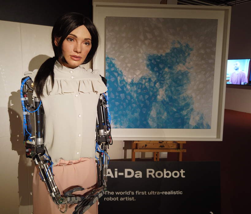 Ai-Da: Humanoid robot artist