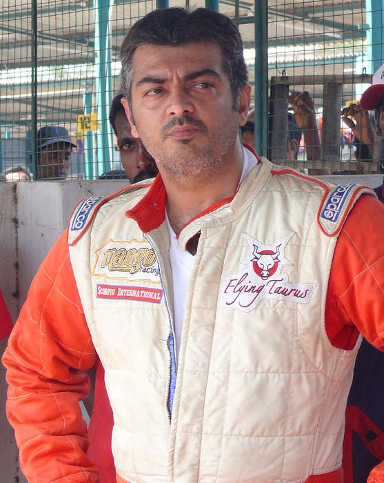 Ajith Kumar: Indian actor, sports car racer (born 1971)
