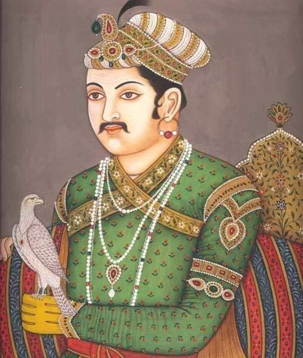 Akbar: 3rd Mughal emperor from 1556 to 1605