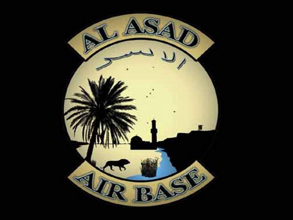 Al-Asad Airbase: Airbase located in Al Anbar Governorate, Iraq