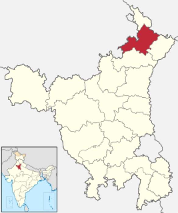 Ambala district: District of Haryana in India
