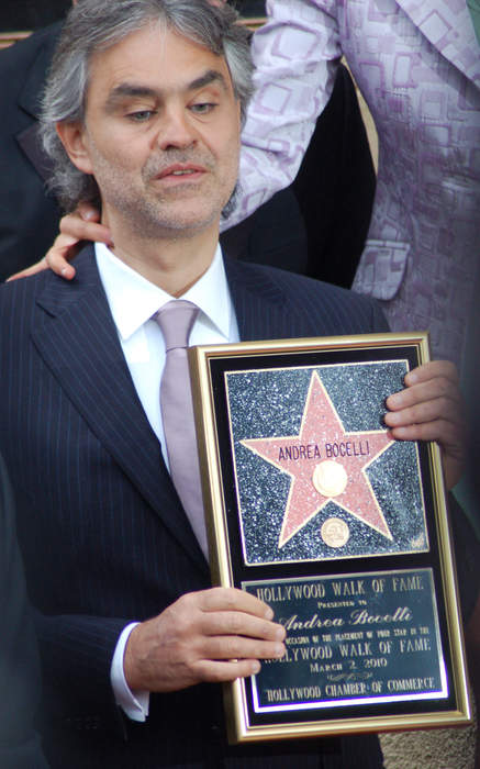 Andrea Bocelli: Italian tenor (born 1958)