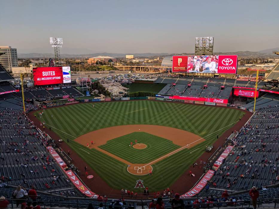Angel Stadium: Baseball park in Anaheim, California