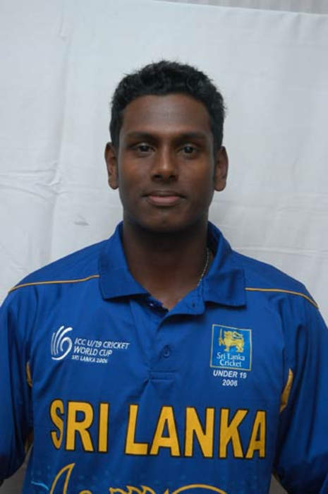 Angelo Mathews: Sri Lankan cricketer