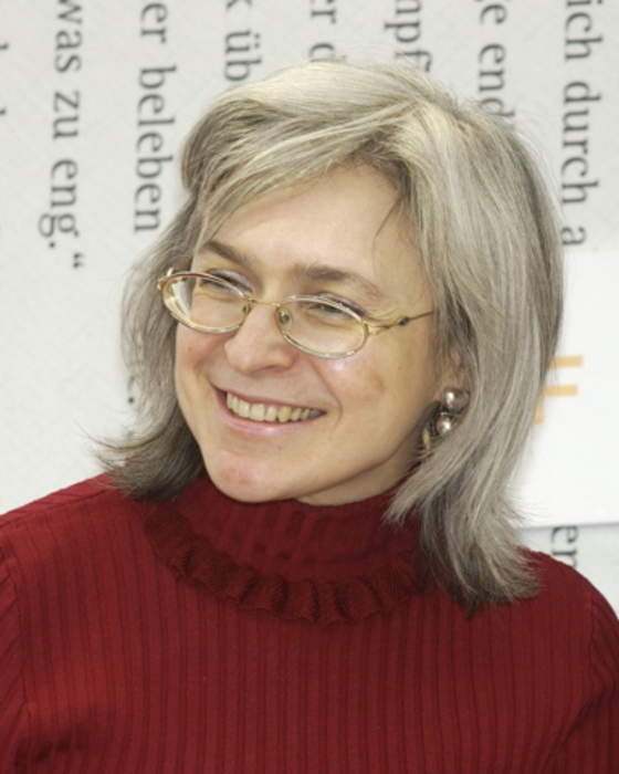 Anna Politkovskaya: Russian journalist, writer and activist (1958–2006)