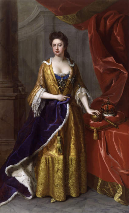 Anne, Queen of Great Britain: Queen of England, Scotland and Ireland (1702–07); queen of Great Britain and Ireland (1707–14)