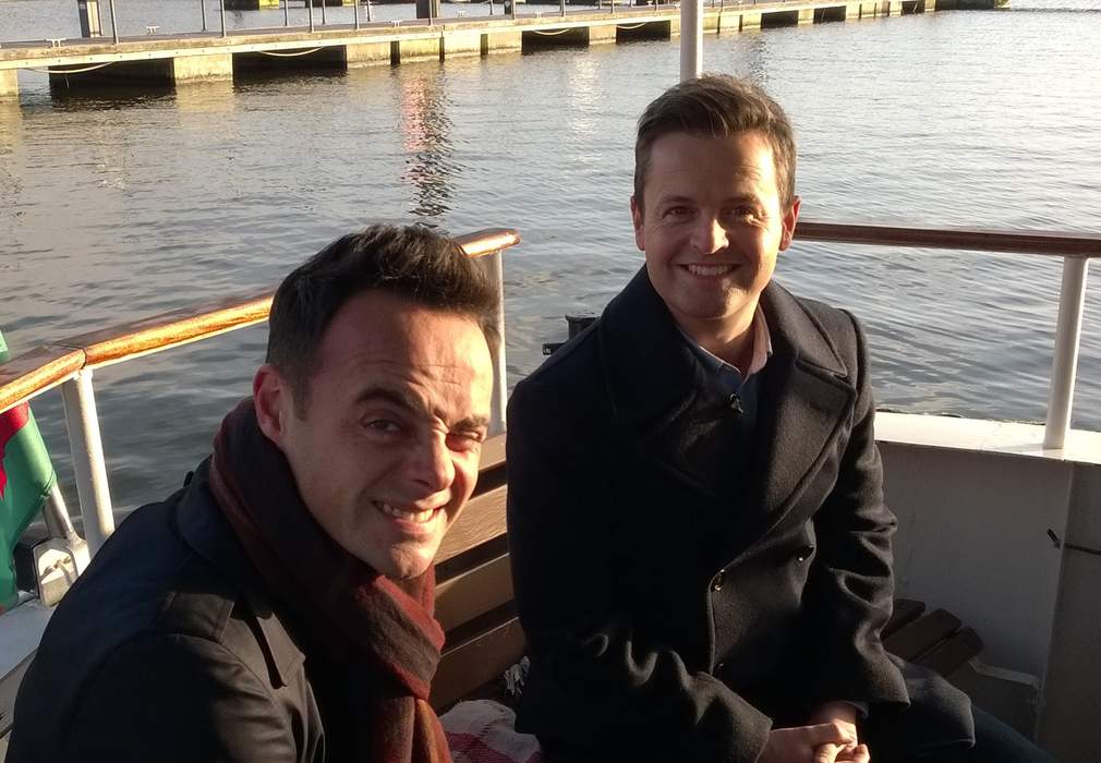 Ant & Dec: British television presenting duo