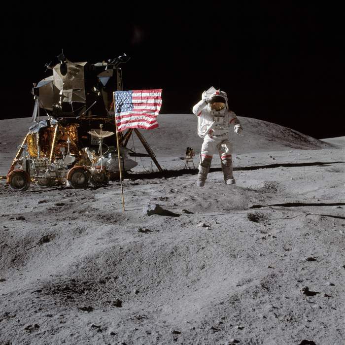 Apollo 16: Fifth crewed Moon landing