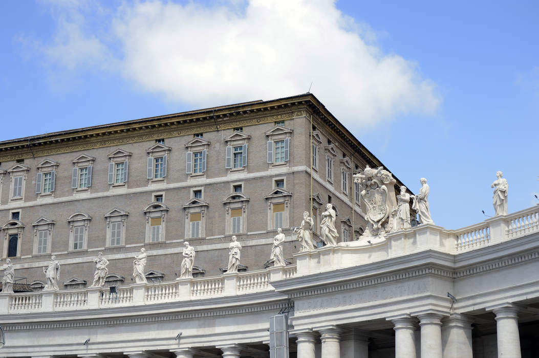 Apostolic Palace: Official residence of the Pope located in Vatican City