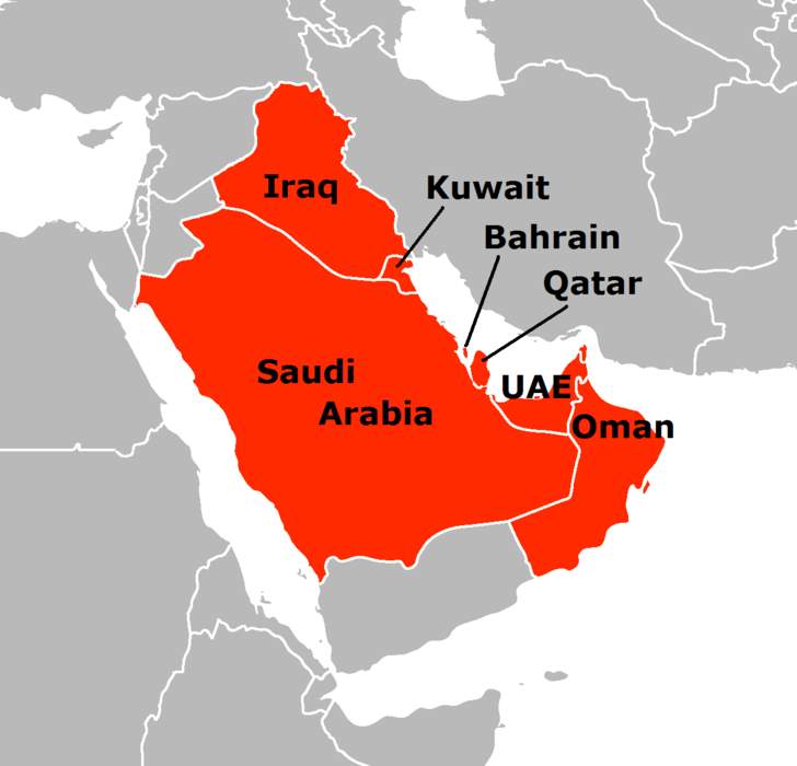 Arab states of the Persian Gulf: 