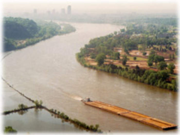 Arkansas River: Major tributary of the Mississippi River, United States