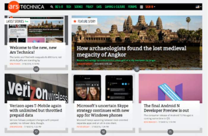 Ars Technica: Technology news website owned by Condé Nast