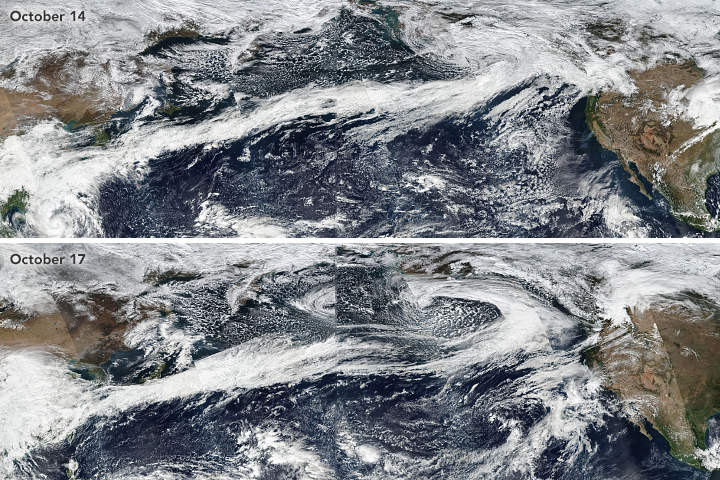 Atmospheric river: Narrow corridor of concentrated moisture in the atmosphere