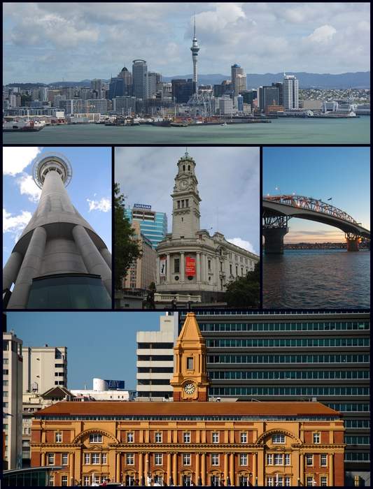 Auckland: Metropolitan city in the North Island of New Zealand