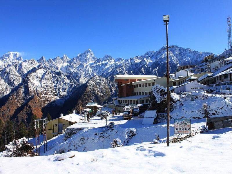 Auli, India: Hill station in Uttarakhand, India