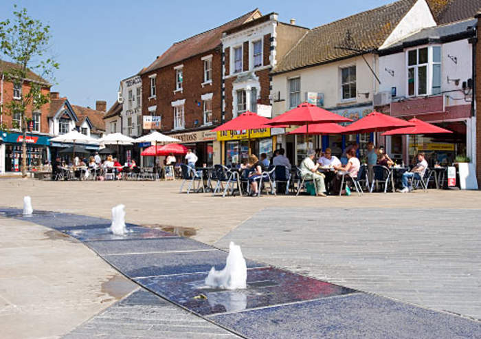 Aylesbury: County town of Buckinghamshire, England