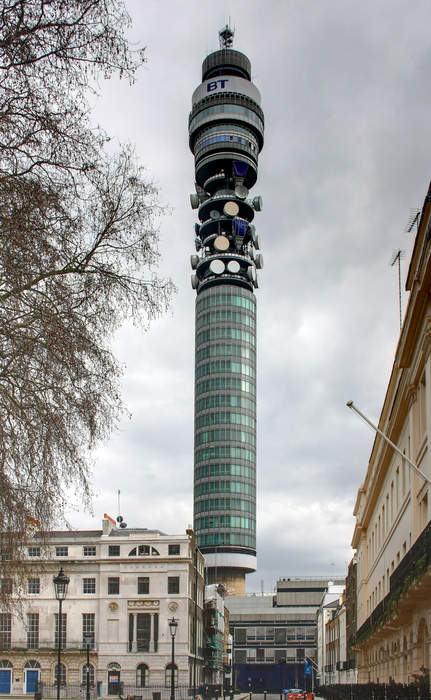 BT Tower: Communications tower in London, England