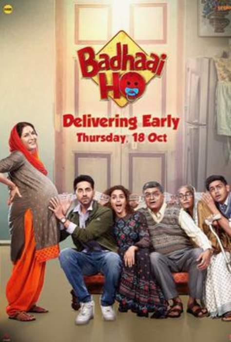 Badhaai Ho: 2018 film directed by Amit Sharma