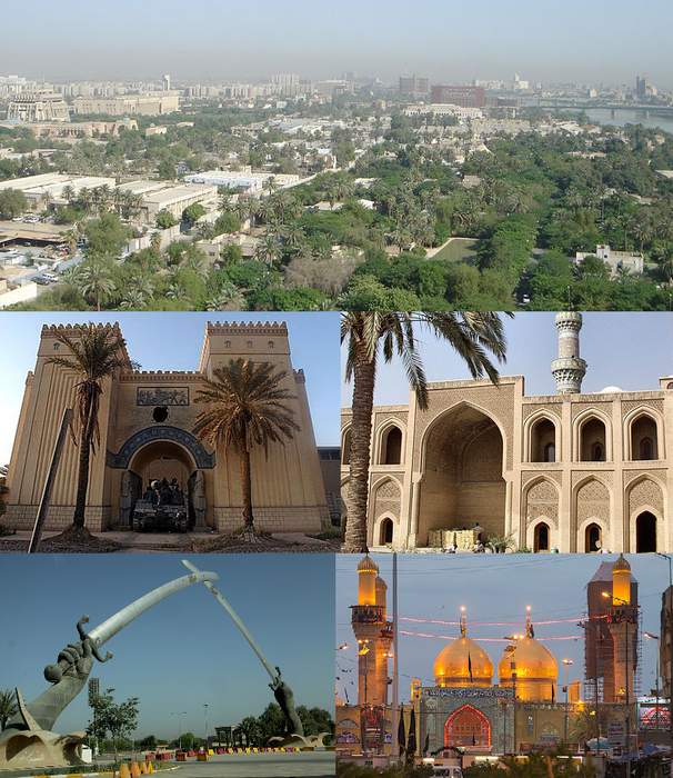 Baghdad: Capital and largest city of Iraq