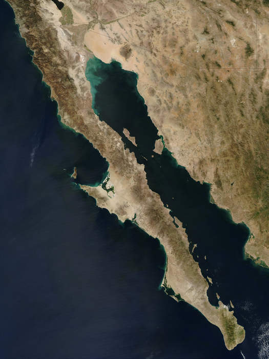 Baja California peninsula: Peninsula on the Pacific coast of Mexico