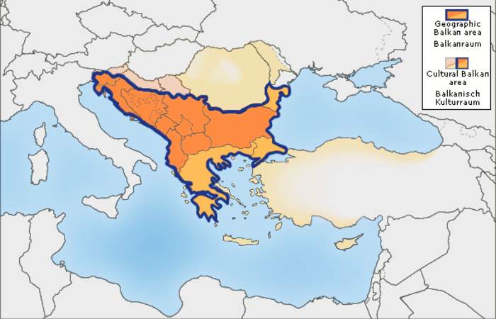 Balkans: Region of southeastern Europe