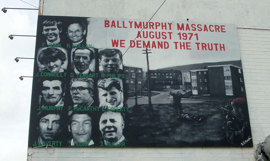 Ballymurphy massacre: 1971 massacre in Belfast, Northern Ireland, by the British Army