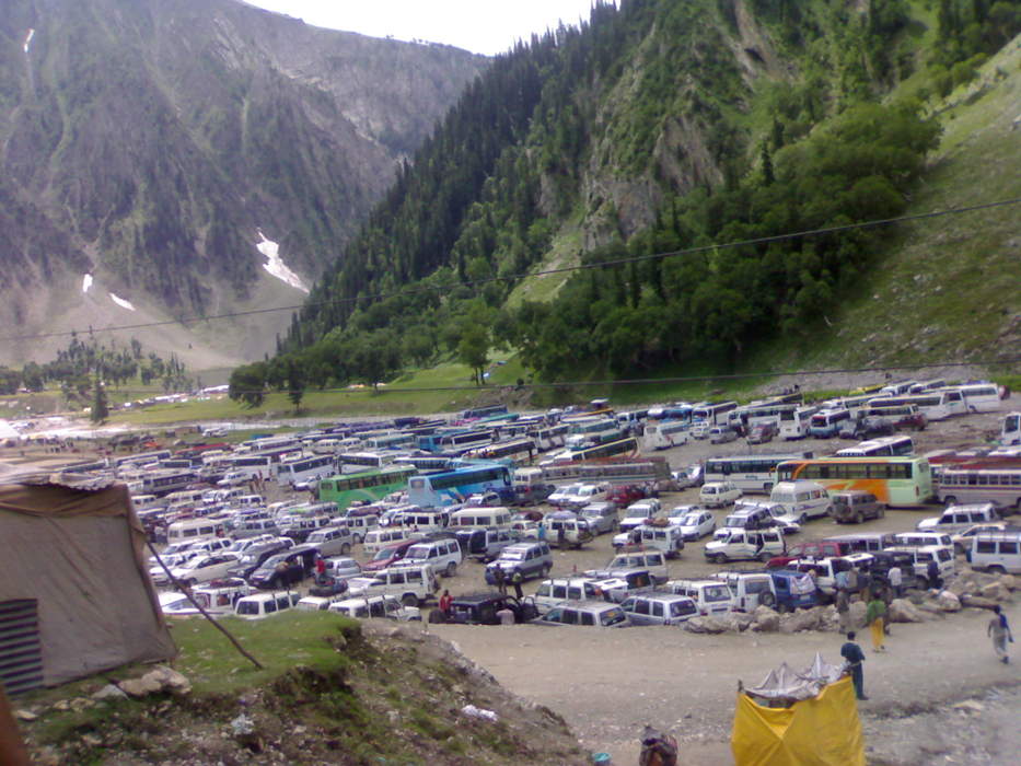 Baltal, Jammu and Kashmir: Camping ground in Jammu and Kashmir, India