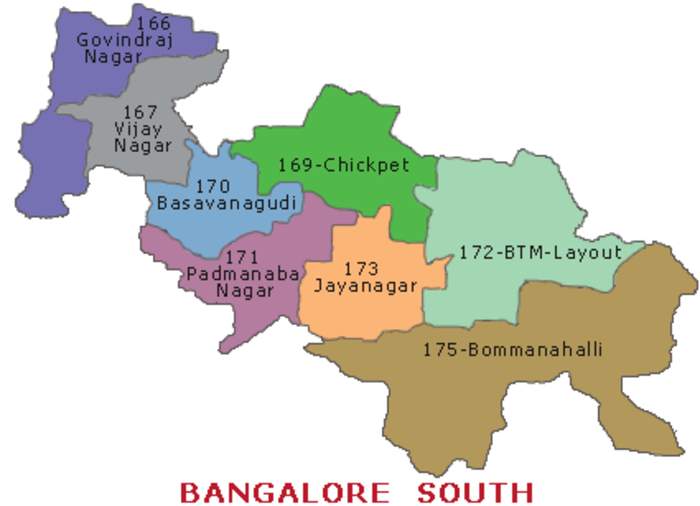 Bangalore South Lok Sabha constituency: Constituency in Karnataka, India