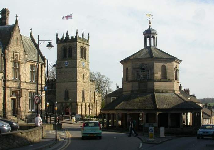 Barnard Castle: Town and civil parish in County Durham, England