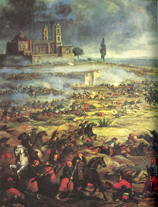 Battle of Puebla: Part of the French intervention in Mexico