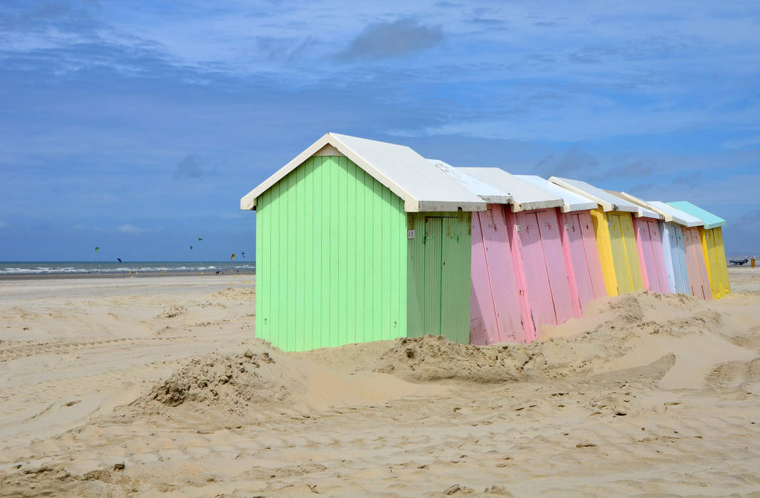 Beach hut: 