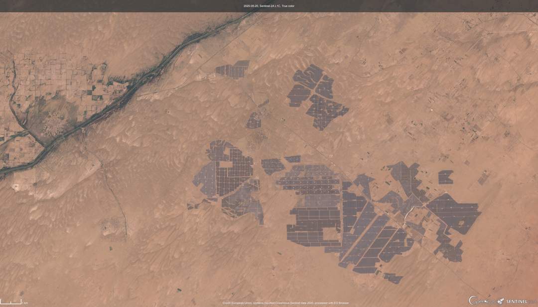 Bhadla Solar Park: Solar power array in Rajasthan, India