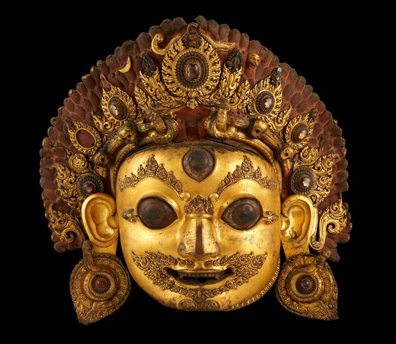 Bhairava: Hindu and Buddhist deity