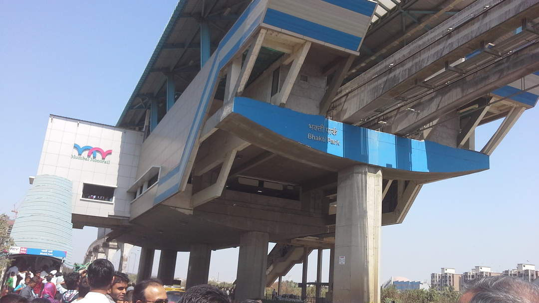 Bhakti Park monorail station: Mumbai monorail station