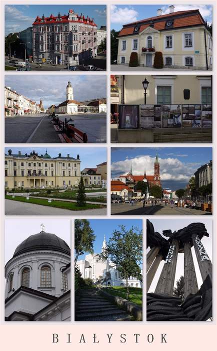 Białystok: Place in Podlaskie Voivodeship, Poland