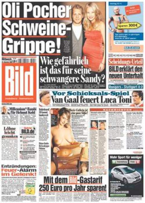Bild: German tabloid published by Axel Springer AG
