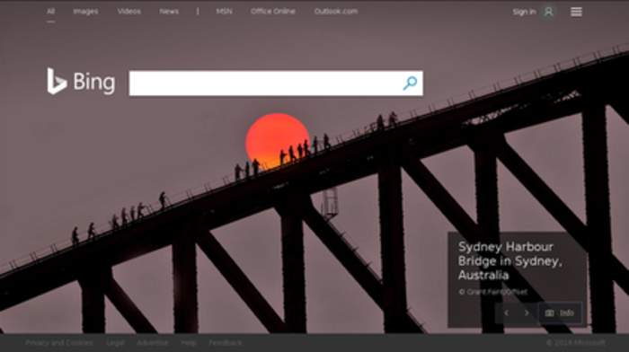 Microsoft Bing: Web search engine developed by Microsoft