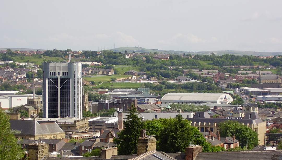 Blackburn: Town in Lancashire, England