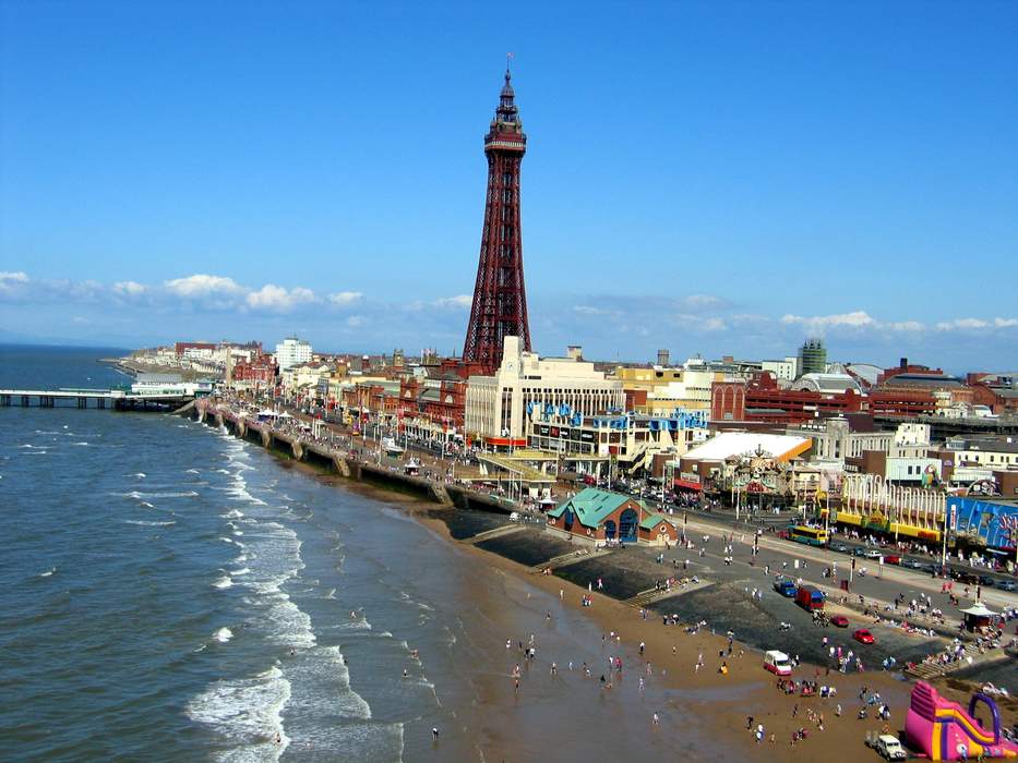 Blackpool: Coastal town in Lancashire, England