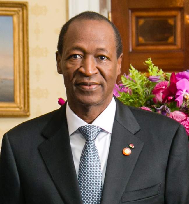 Blaise Compaoré: President of Burkina Faso from 1987 to 2014