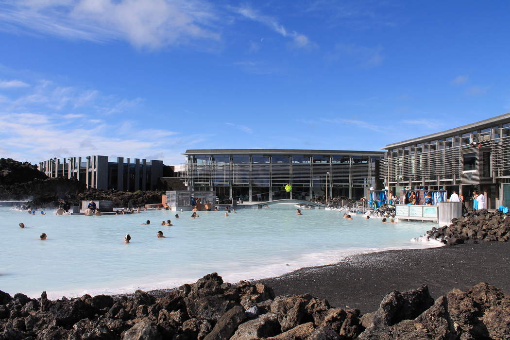 Blue Lagoon (geothermal spa): Lake in Iceland