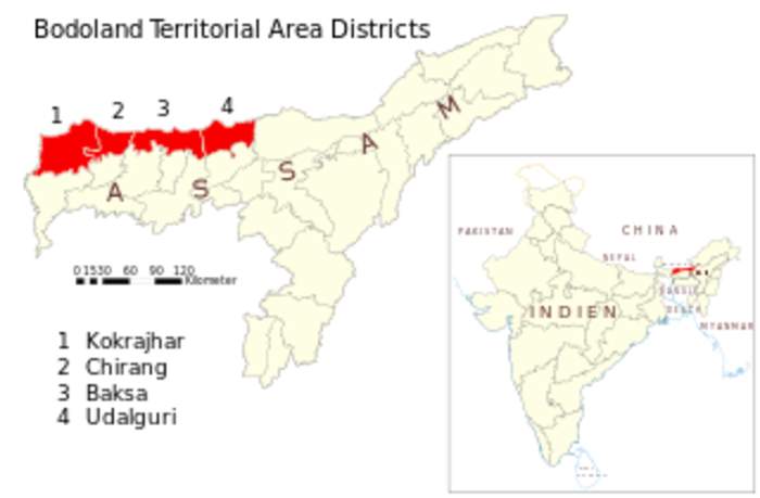 Bodoland Territorial Region: Autonomous Administrative Region in Assam, India